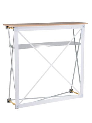 Lada informacyjna Hop-Up Counta Lada prezentacyjna lada do recepcji recepcyjna restauracyjna lada hotelowa degustacyjna - stelaż