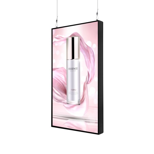 Multimedialny ekran reklamowy 43" Trend Line - Czarny - możliwość podwieszenia lub montażu na ścianie