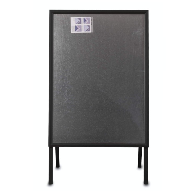 Potykacz reklamowy A2 OWZ Butterfly Czarny potykacz reklamowy z zatrzaskową ramą OWZ