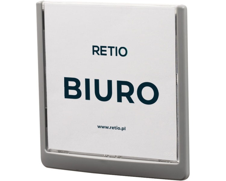 Przydrzwiowa tabliczka informacyjna TERG 149x148,5 mm