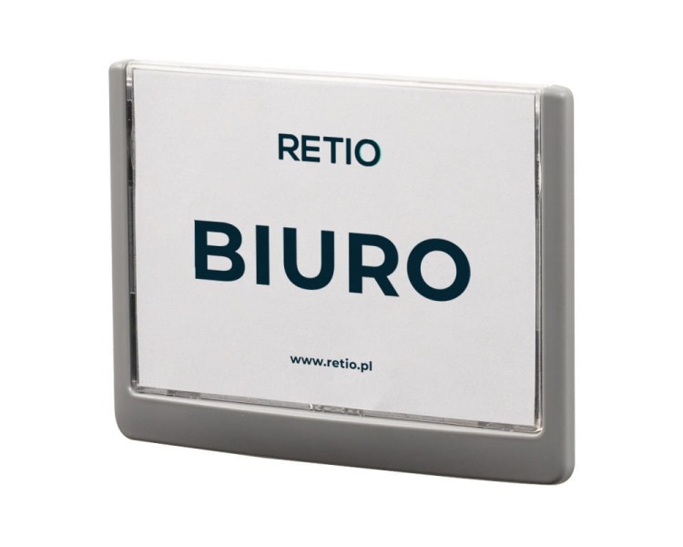 Przydrzwiowa tabliczka informacyjna TERG 149x105,5 mm