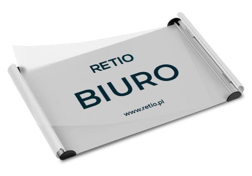 Tabliczka informacyjna na drzwi przydrzwiowa NIKO A6