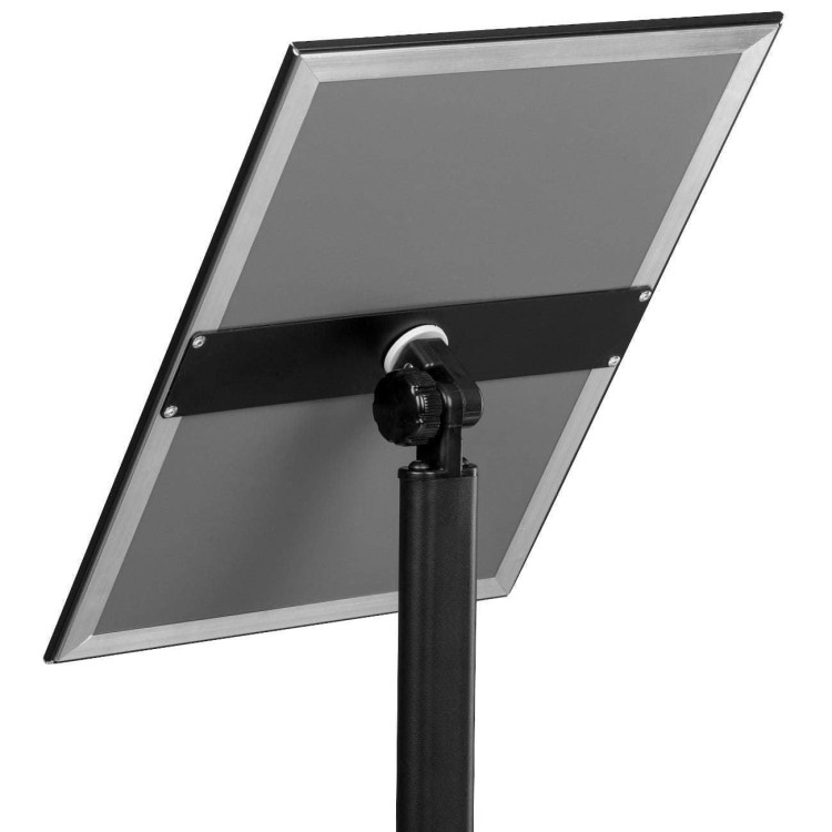 Stojak informacyjny na menu - A2, czarny