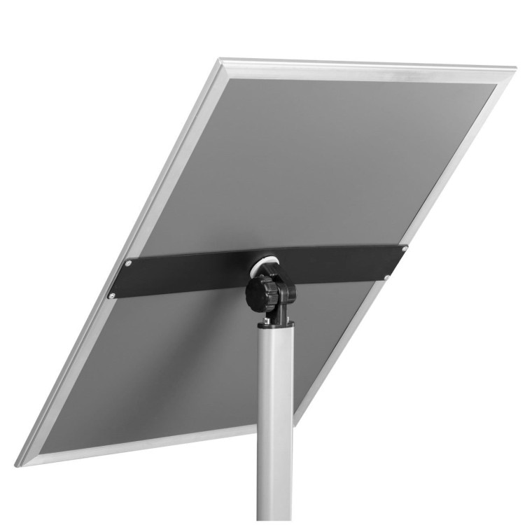 Stojak informacyjny na menu - A2, srebrny