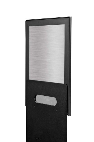 Stojak informacyjny na ulotki, katalogi - czarny