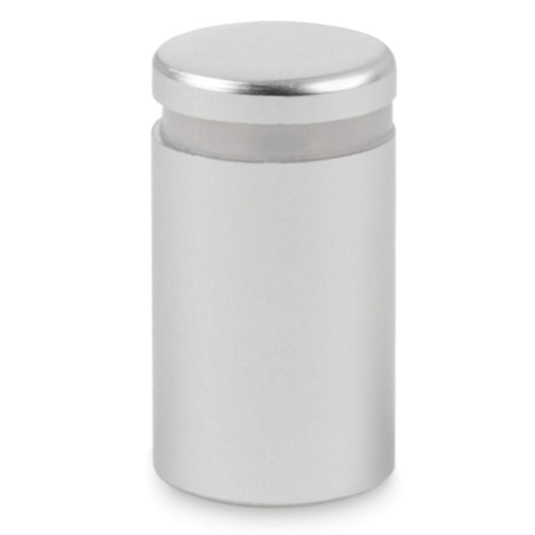 Dystans montażowy 19mm Ø Aluminium Srebrna Satyna 19x25