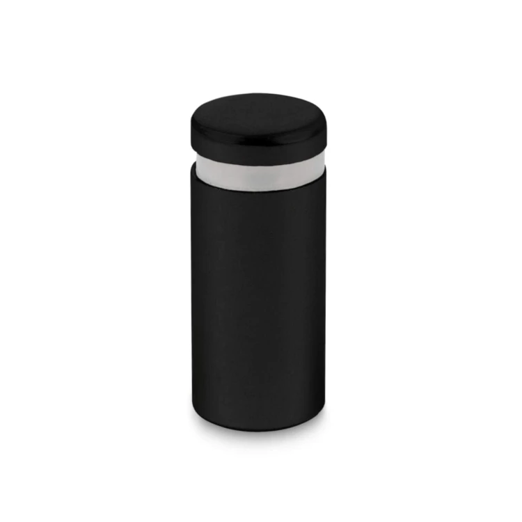 Dystans montażowy 13mm Ø Aluminium Czarny Mat 13x13