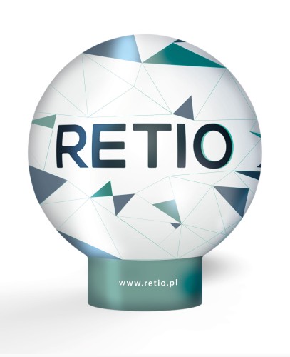 Balon reklamowy pneumatyczny 5m z nadrukiem indywidualnym - Kula