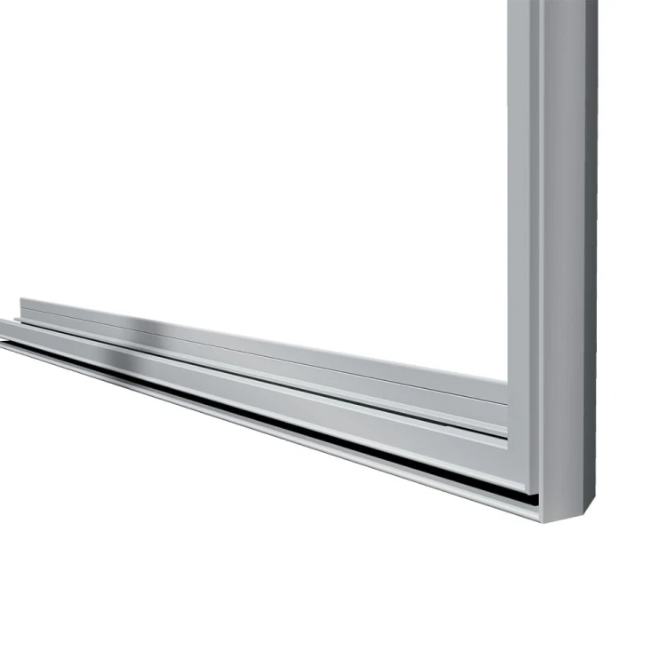 Detal - ramka aluminiowa 20 mm, obraz tekstylny