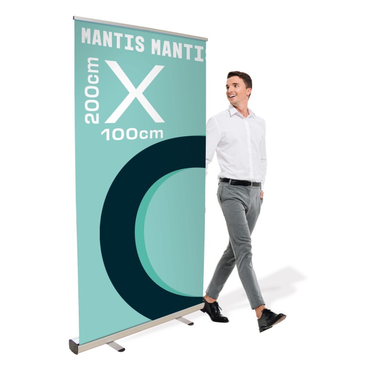 Rollup Mantis 100 x 200 cm stojak reklamowy rozwijany z opcją wydruku