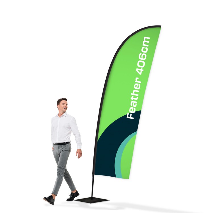 Flaga reklamowa Winder 4,06m Feather