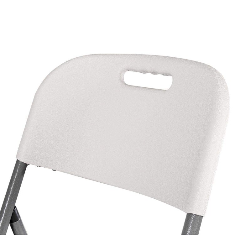 Detal - oparcie krzesła wysokiego składanego