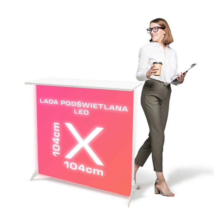 Lada podświetlana ekspresowa LED