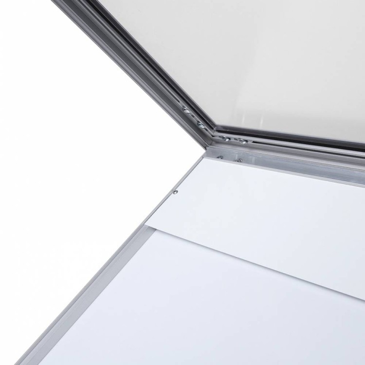 Stojak na menu 2xA4 stojak prezenter na kartę menu stojak informacyjny prezentacyjny z ramką A4 do restauracji gastronomii do hotelu stojak na plakat Menu Board z oświetleniem LED