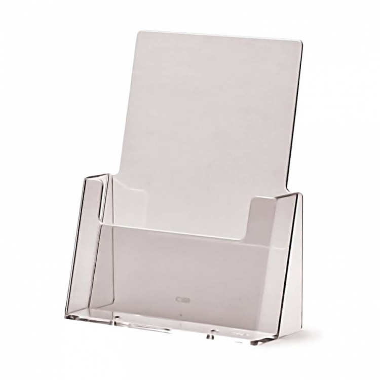 Stojak na ulotki Taymar® A5 odlewany stojak kieszeń na ulotki prospekty do postawienia na stół ladę