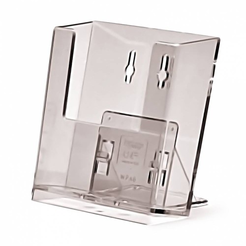 Stojak na ulotki Taymar® A6 Portret odlewany stojak kieszeń na ulotki prospekty do postawienia na stół ladę z możliwością powieszenia na ścianie