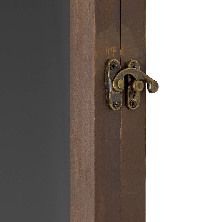 Drewniana gablota A3 31x43 cm zamykana na trzpień do użytku wewnętrznego gablota wewnętrzna gablota ogłoszeniowa gablota informacyjna tablica ogłoszeń tablica informacyjna