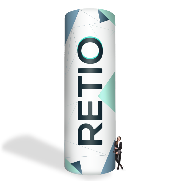 Kolumna, słup reklamowy 10m - Nadmuchiwany z nadrukiem indywidualnym