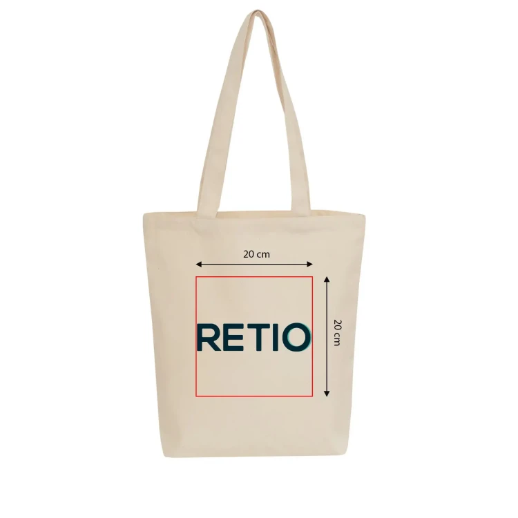 Torba bawełniana VIENNA z własnym nadrukiem - obszar zadruku 20x20 cm