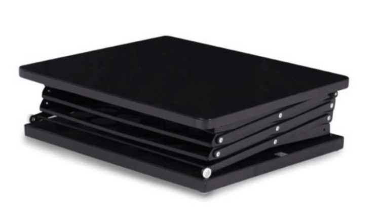 Trybunka + stojak na ulotki 2w1