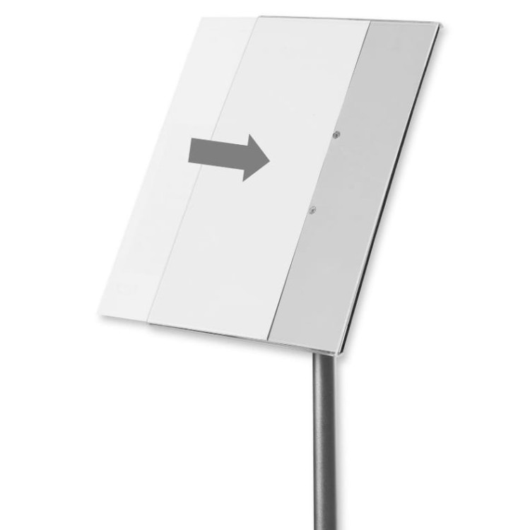 Stojak na menu A3 stojak prezenter na kartę menu stojak informacyjny prezentacyjny z ramką A4 do restauracji gastronomii do hotelu stojak na plakat Menu Board