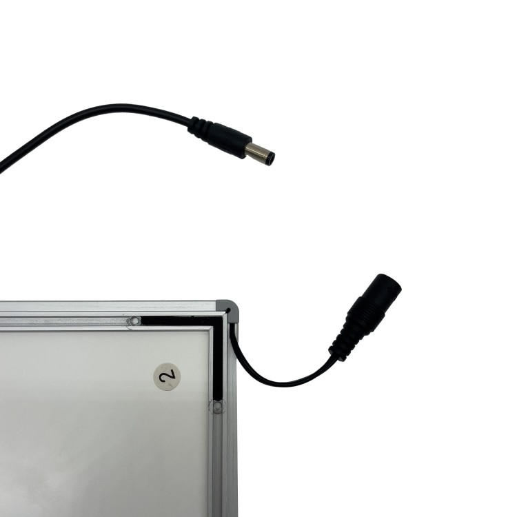 Zasilanie w Ramce A4 LED przejsciowki