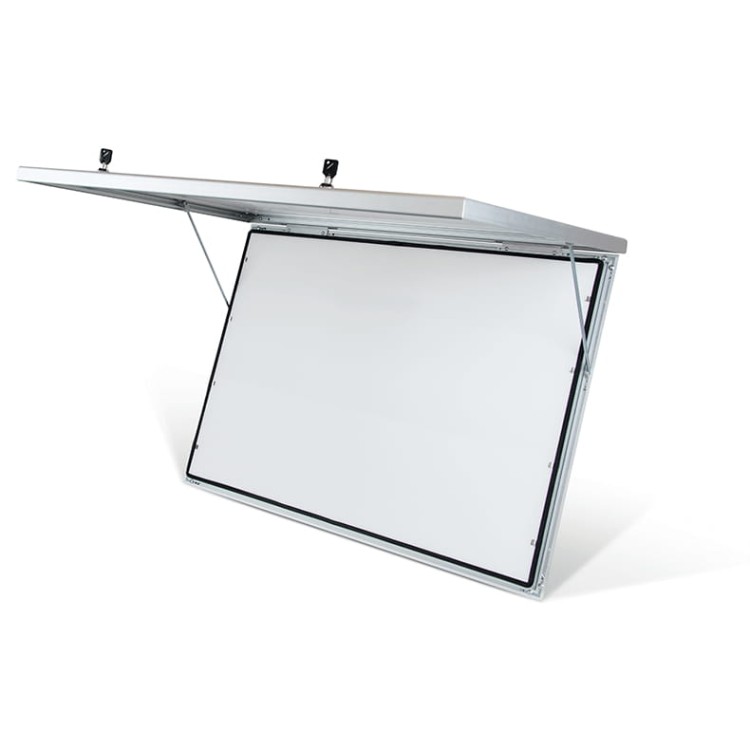 Gablota na plakat A1 (59,4 x 84,1 cm) zamykana na kluczyk do użytku zewnętrznego i wewnętrznego gablota zewnętrzna wewnętrzna gablota ogłoszeniowa gablota informacyjna tablica ogłoszeń tablica informacyjna