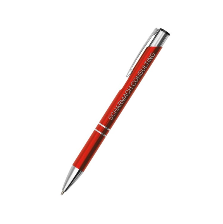 Długopis reklamowy z nadrukiem indywidualnym - Czerwony