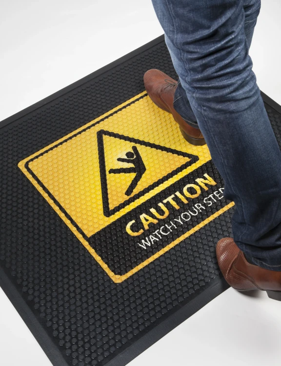 Mata podłogowa gumowa wycieraczka z logo