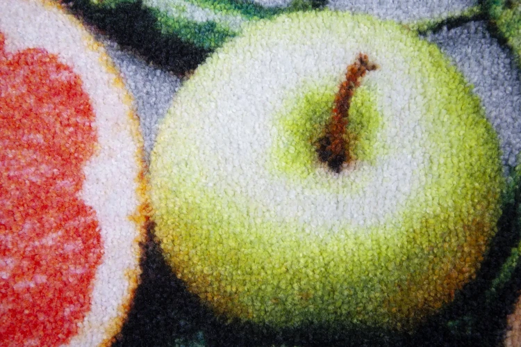 Mata podłogowa Interior Guard Brush - dywanik wycieraczka wykładzina z logo do zastosowań wewnętrznych - szczegół