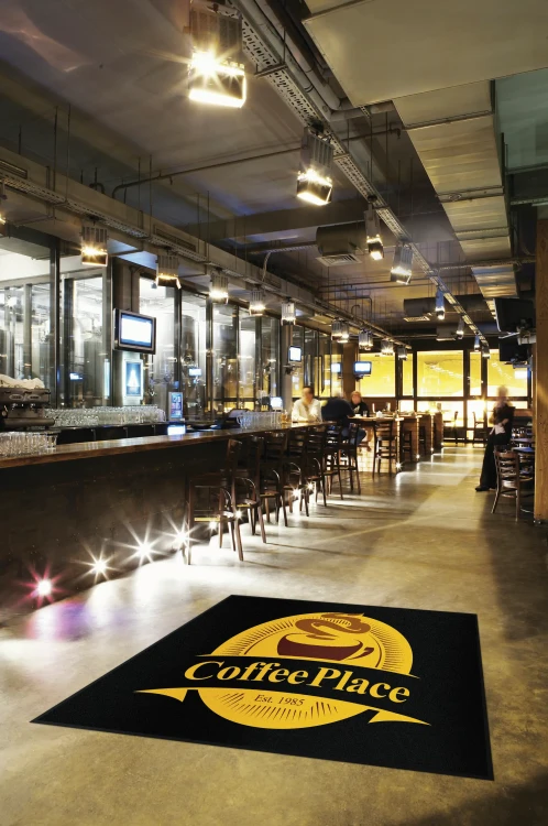 Mata podłogowa Interior Guard Brush - dywanik wycieraczka wykładzina z logo do zastosowań wewnętrznych