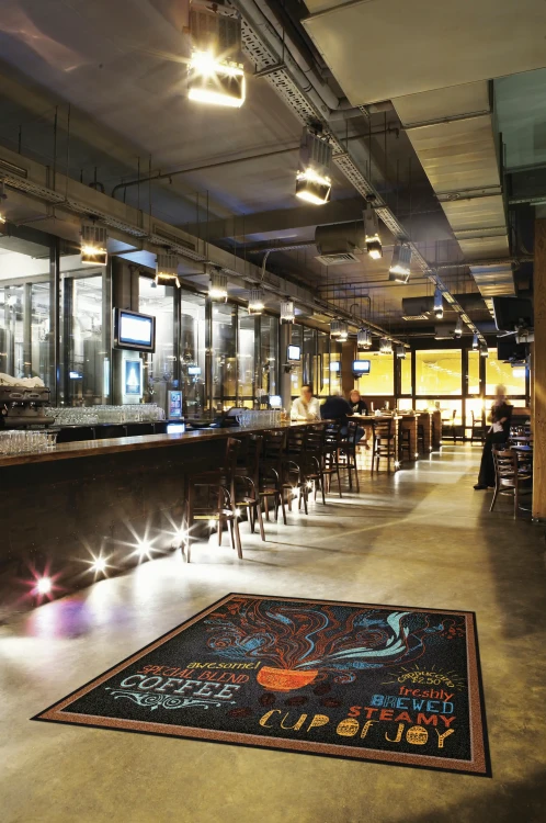 Mata podłogowa Interior Guard Brush - dywanik wycieraczka wykładzina z logo do zastosowań wewnętrznych