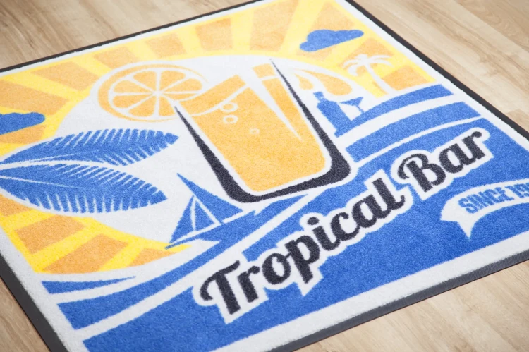 Mata podłogowa Interior Guard Brush - dywanik wycieraczka wykładzina z logo do zastosowań wewnętrznych