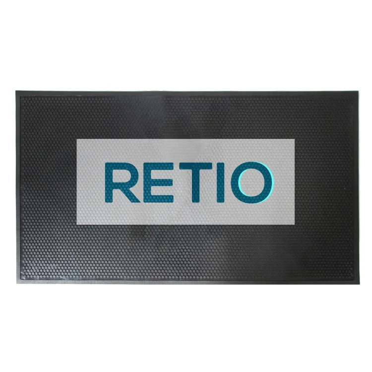 Mata podłogowa gumowa wycieraczka z logo