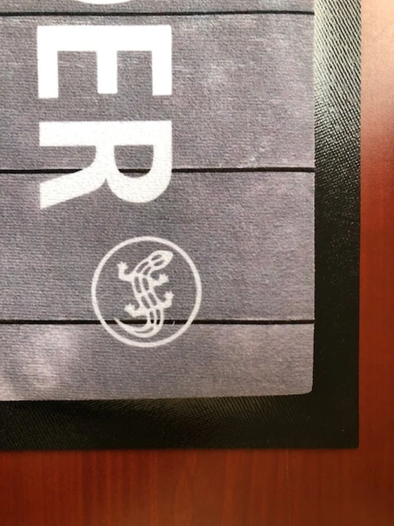 Mata podłogowa Promo Star - promocyjny dywanik wykładzina z logo do zastosowań wewnętrznych - szczegół