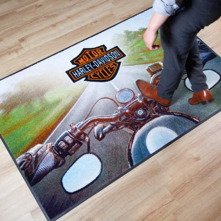 Mata podłogowa Interior Guard Brush - dywanik wycieraczka wykładzina z logo do zastosowań wewnętrznych