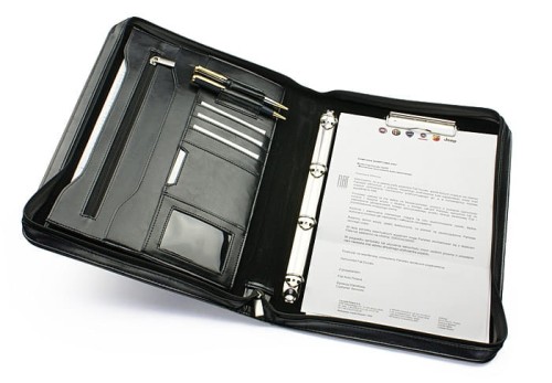 Teczka konferencyjna SOMERSET A4 czarny