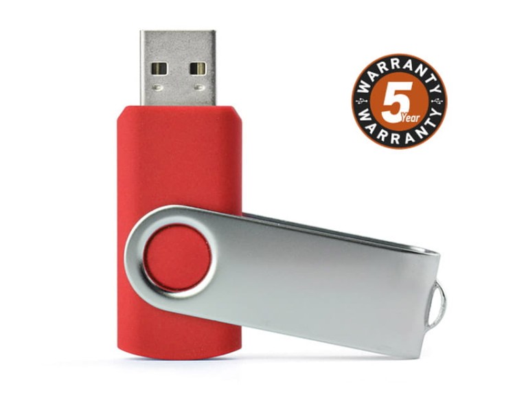 Pamięć USB TWISTER 32 GB czerwony