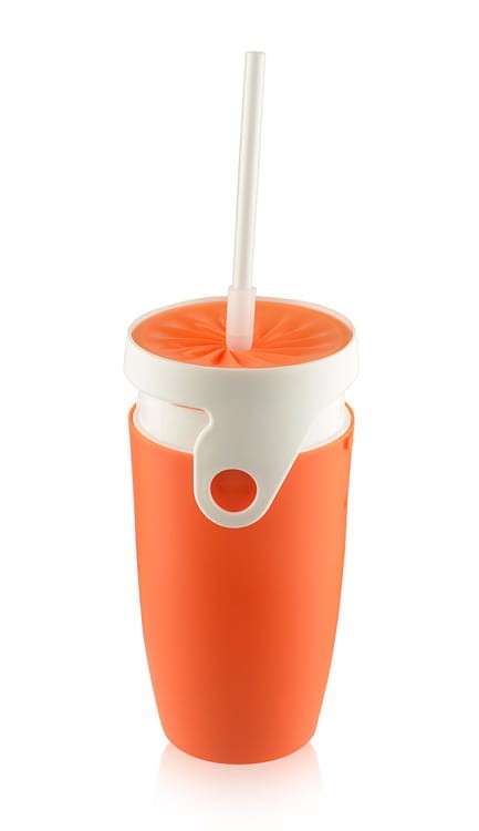 Kubek LENS 350 ml pomarańczowy