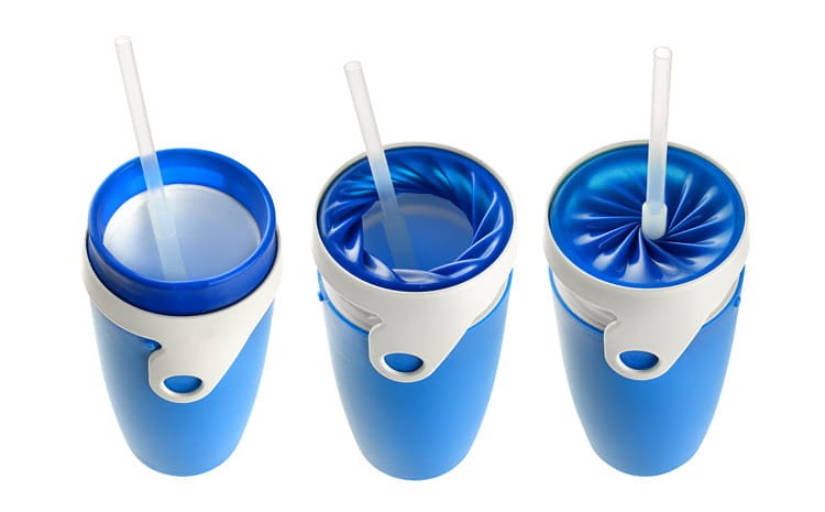 Kubek LENS 350 ml niebieski