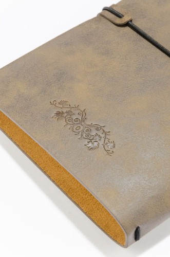 Notes RETRO A5 brązowy