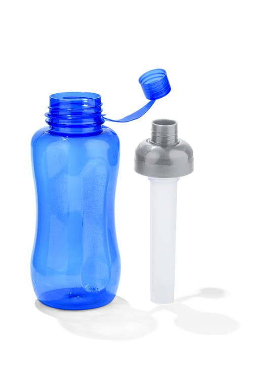 Bidon CHILL 500 ml + 40 ml niebieski
