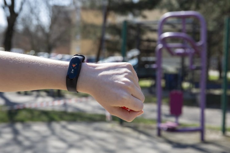 Bransoletka fitness SPORTIVA czarny