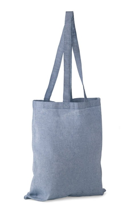 Torba bawełniana MELANGE 140g granatowy