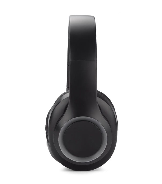 Słuchawki bezprzewodowe DETO czarny z logo