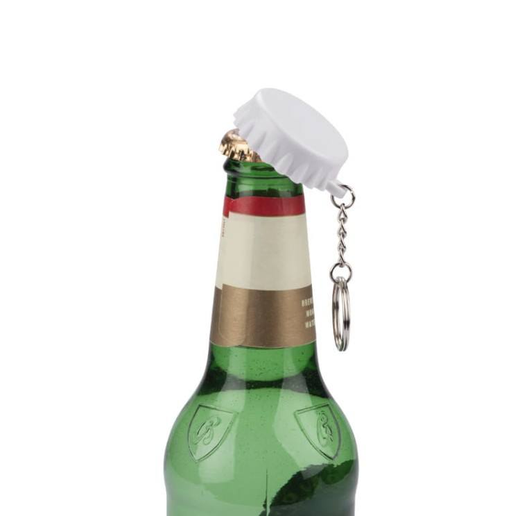 Brelok otwieracz KAPSI biały