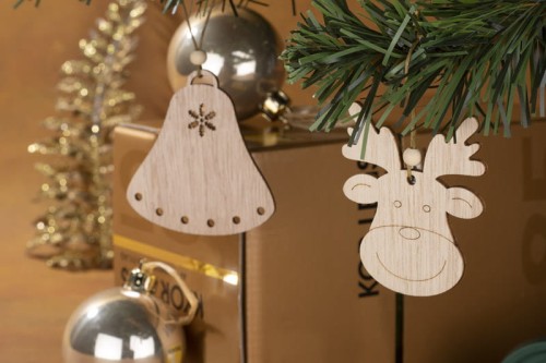 Zawieszka BELL beżowy (naturalny)