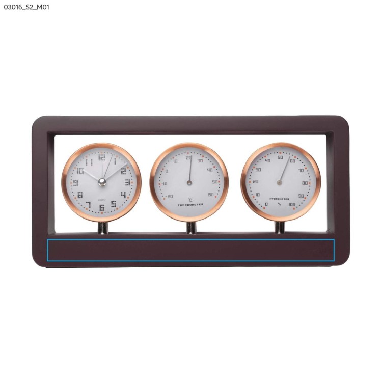 Stacja pogody METEOR brązowy