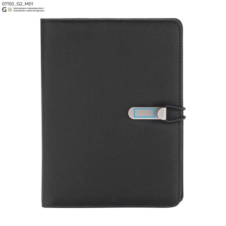 Teczka konferencyjna HOOK A5 czarny