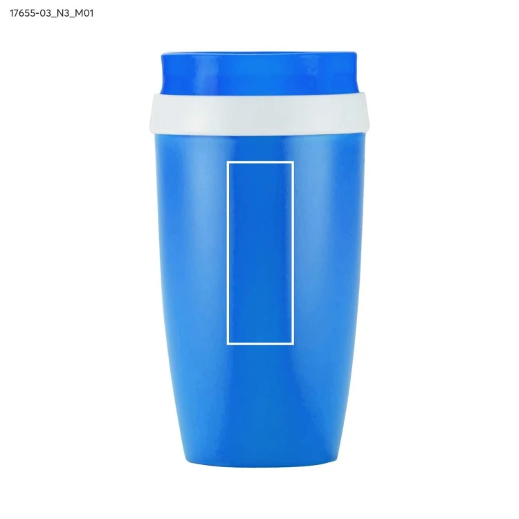 Kubek LENS 350 ml niebieski